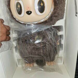 Plush Brown Doll with Hood